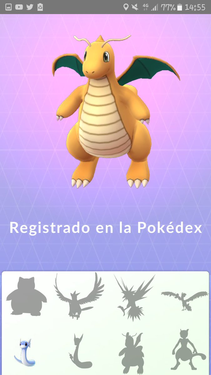 Victor_Gamer_01's tweet photo. @PokemonGOCantab He conseguido por fin a mi Dragonite en las estación de bus de Santander!Parece que allí sobre esta hora aparecen Dragonite https://t.co/B6YWfAlS9S
