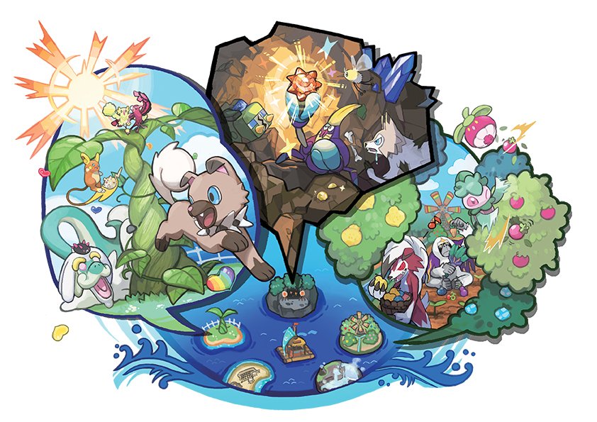 SerebiiNet's tweet image. Serebii Picture: Official artwork for Poké Pelago serebii.net/index2.shtml