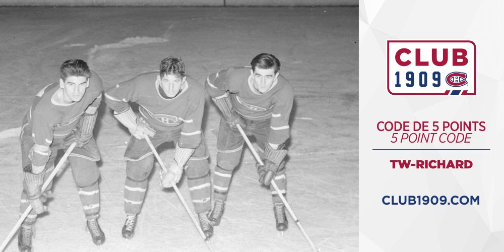 Le code #Club1909 du jour. / Today's #Club1909 code. TW-RICHARD https://t.co/nnB6XNXdQ8