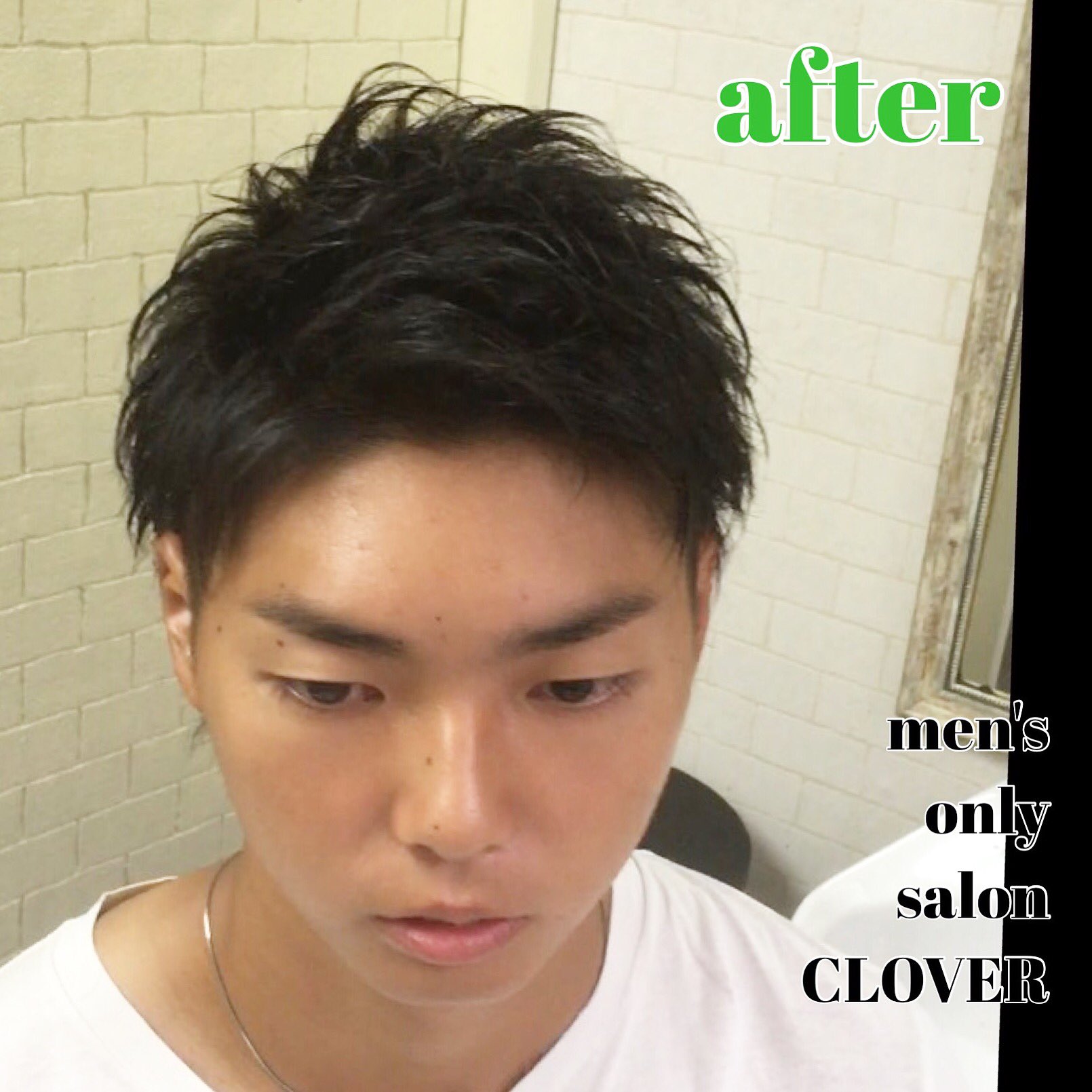Clover 代表 小林広明 在 Twitter 上 黒髪短髪ジェルで束感仕上げ 似合わせカット カット メンズヘア メンズヘアスタイル ヘアセット ヘア Hair Hairstyle ヘアサロン パーマ カラー Hairsalon 髪型 イメチェン ワックス ショート 中百舌鳥