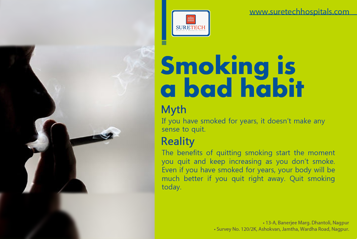 Tweet_Suretech's tweet photo. Smoking is a bad habit, and you can lead a healthier life starting the minute you quit. #Suretech https://t.co/4nQNFznfue