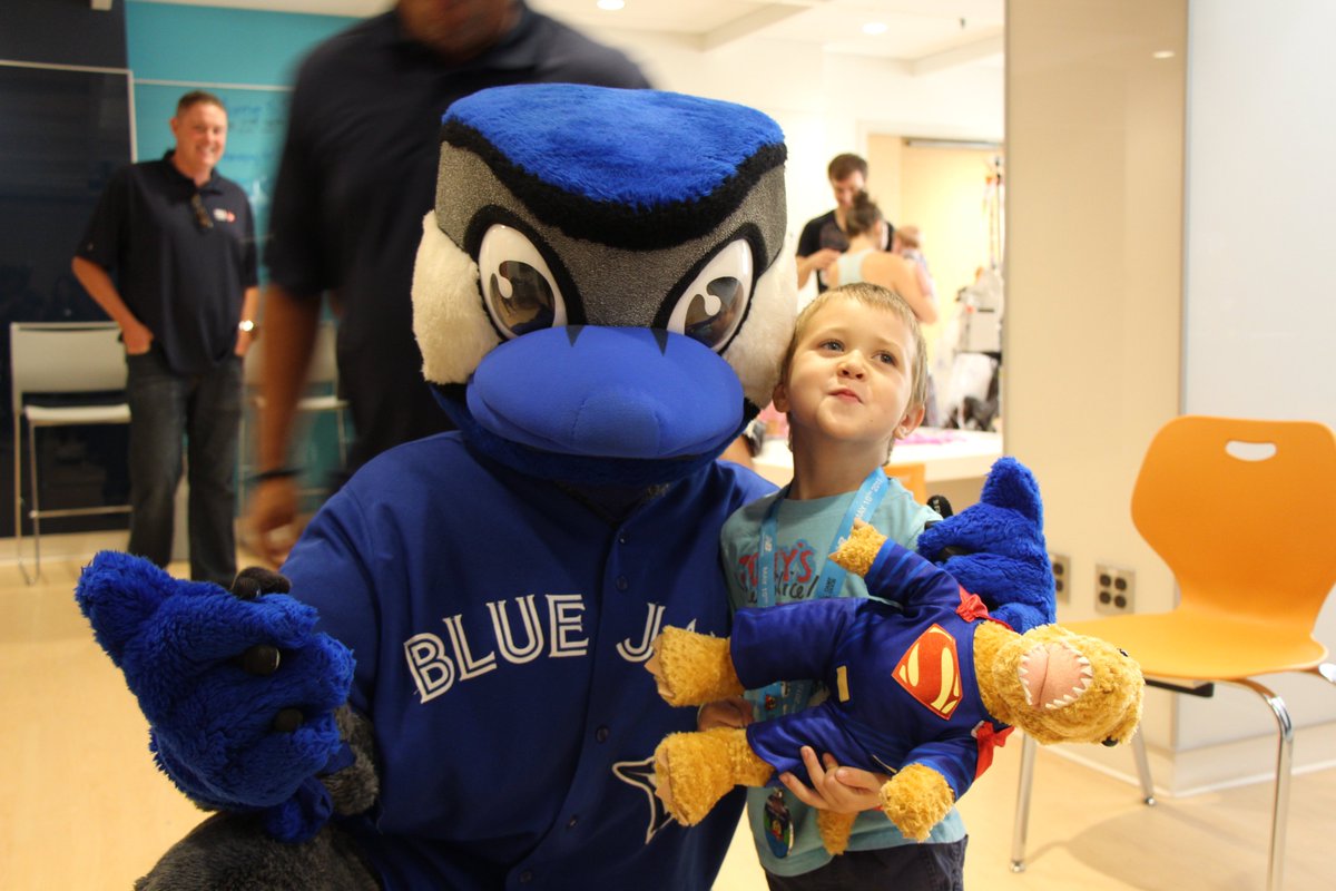 SickKidsNews's tweet photo. Good luck to our friends the @BlueJays on their big game tonight! We are cheering you on at SickKids! #OurMoment https://t.co/3yiyFODKA1