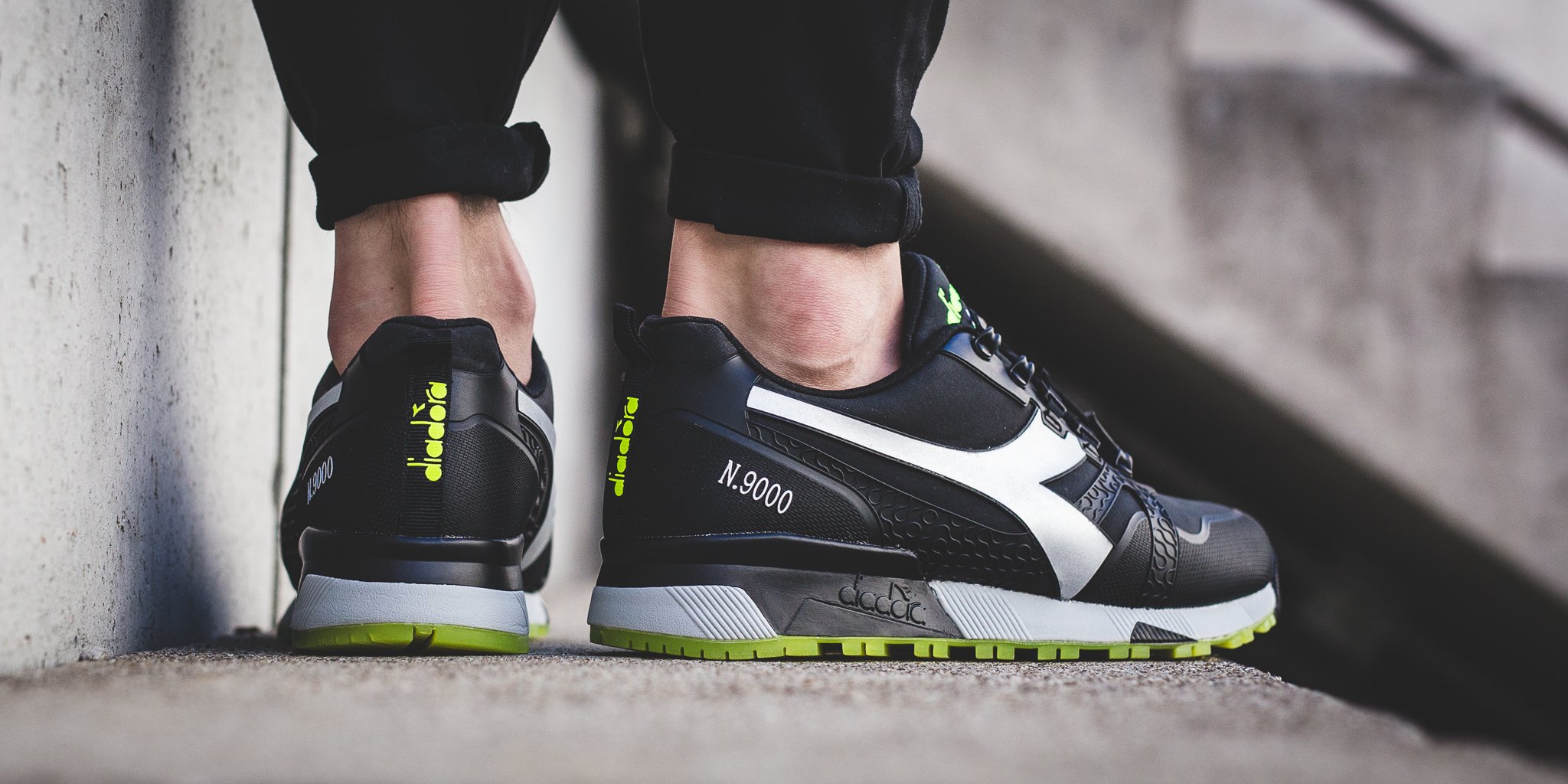 diadora n9000 bright grey