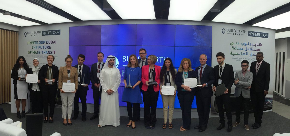 buildearthlive's tweet image. Our award winning finalists from #BELhyperloop #BIM #Hyperloop #Dubai