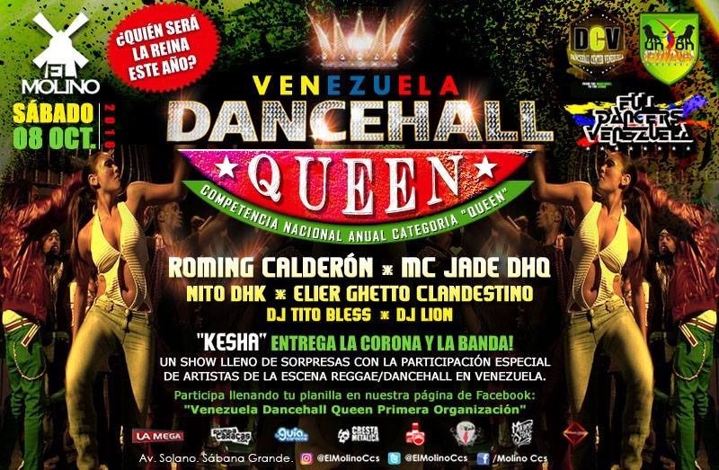 ElMolinoCcs's tweet photo. ¿Dónde están las 'gyals' que les gusta el twerking?
Este #sab08oct elegiremos a #LaReinaDelDancehall en #VenezuelaDancehallQueen >> https://t.co/UJmT9Ypedq
