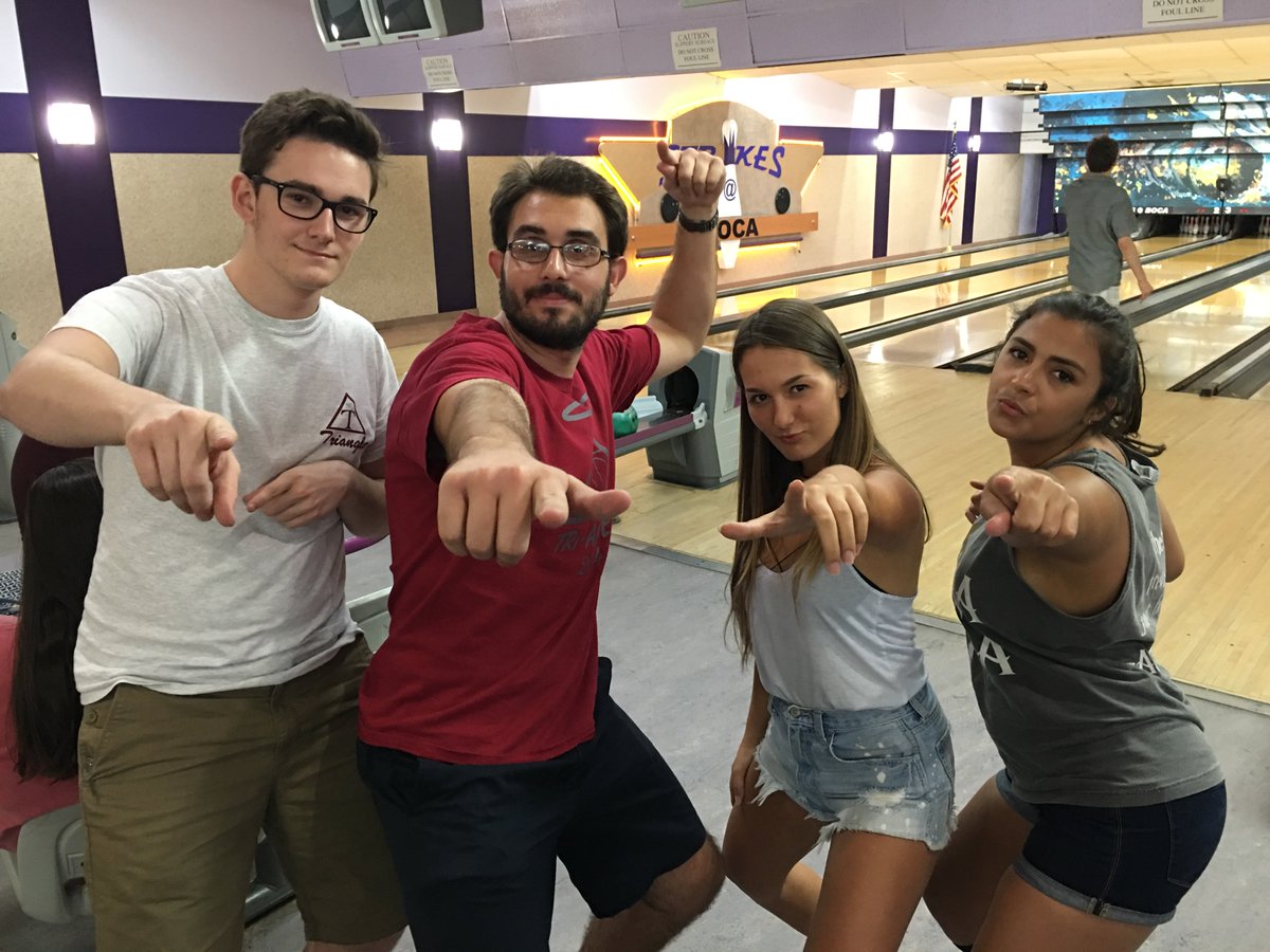 Taking Strikes by storm. We want YOU! #trianglefau #sigmakappafau
