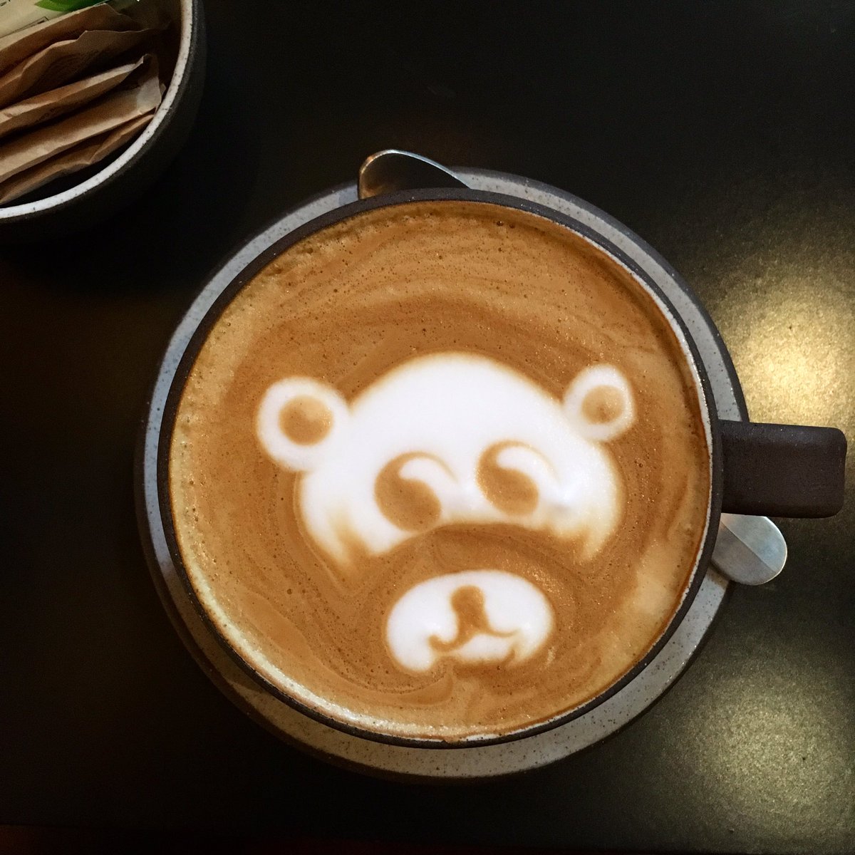 sharibayer's tweet photo. Have a happy #coffee day! #latte #latteart #caffeine #nomadhotel #nomadlibrary #nomad #nyc https://t.co/ppv15FCr6x https://t.co/JpJiL6xMCf