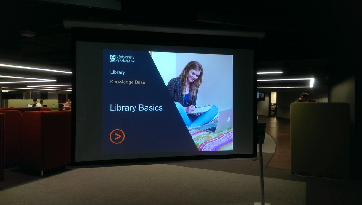 Sorry if you missed our first Library Basics talk due to the fire alarm! It will run again on Thurs 6th at 11:30am in Clyde Theatre lvl 2.