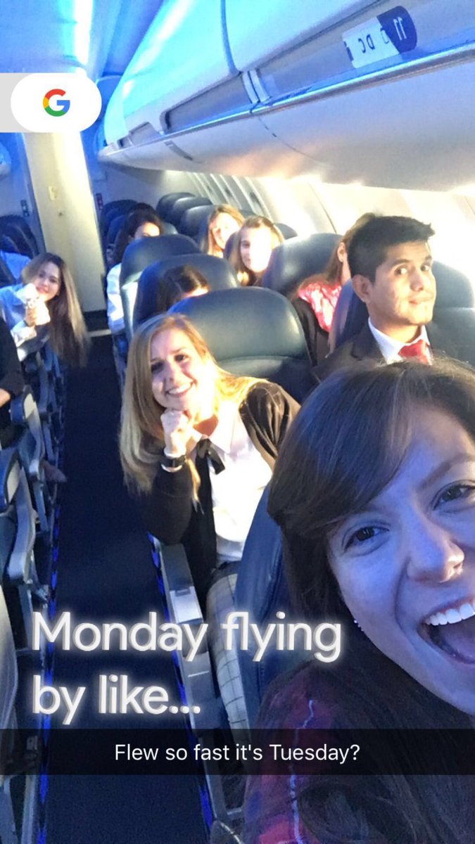 Suze_Phillips's tweet photo. Headed to the Big Apple with @NCStateGLM ! βοΈππ½
Thanks @Delta for smooth sailing. #LuxeMarketing #GLM2016 https://t.co/Ujlof59mxx