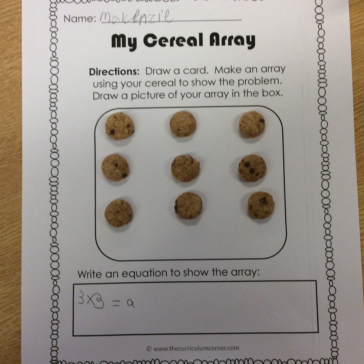 SS_Gr3's tweet photo. Multiplication arrays in Mrs. McGuire's class#collegecareerready https://t.co/DarILGNhNh