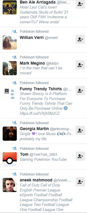 PokemonGOCantab's tweet photo. Madre mia @PokeImagen deja ya los bots de seguir gente, que me estás petando la actividad de TweetDeck :P https://t.co/Fg4MzGRsFZ