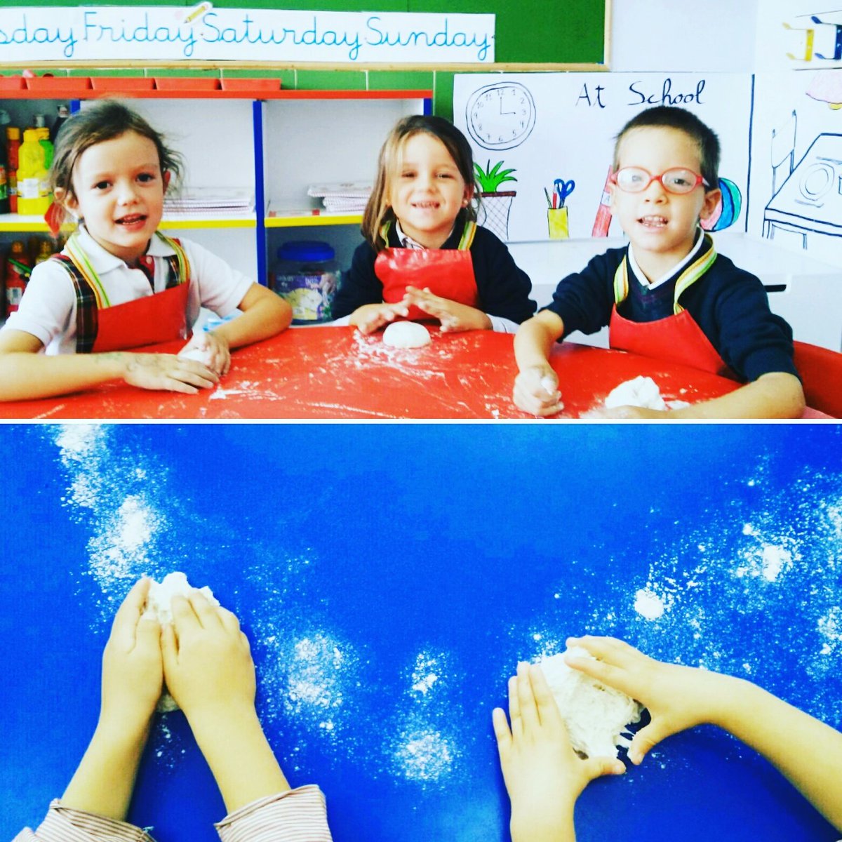 Celebrating St. Michael's Day #Tbt #michaelmasday #bakingbread #englishtraditions #magicdragonproject