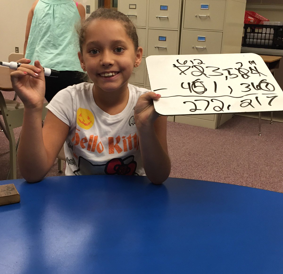 Miss_RobinsonNH's tweet image. Regrouping is a breeze! #mathgroup #proudlearners