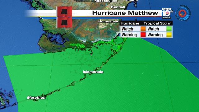 The NWS issued a Tropical Storm Watch for the middle & the upper Keys. Watch Local10 for more https://t.co/M4jQVnnTvK
