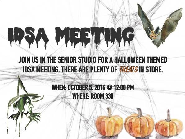 OU_Int_Design's tweet image. Tomorrow! @Oklahoma_IDSA meeting, Halloween style!