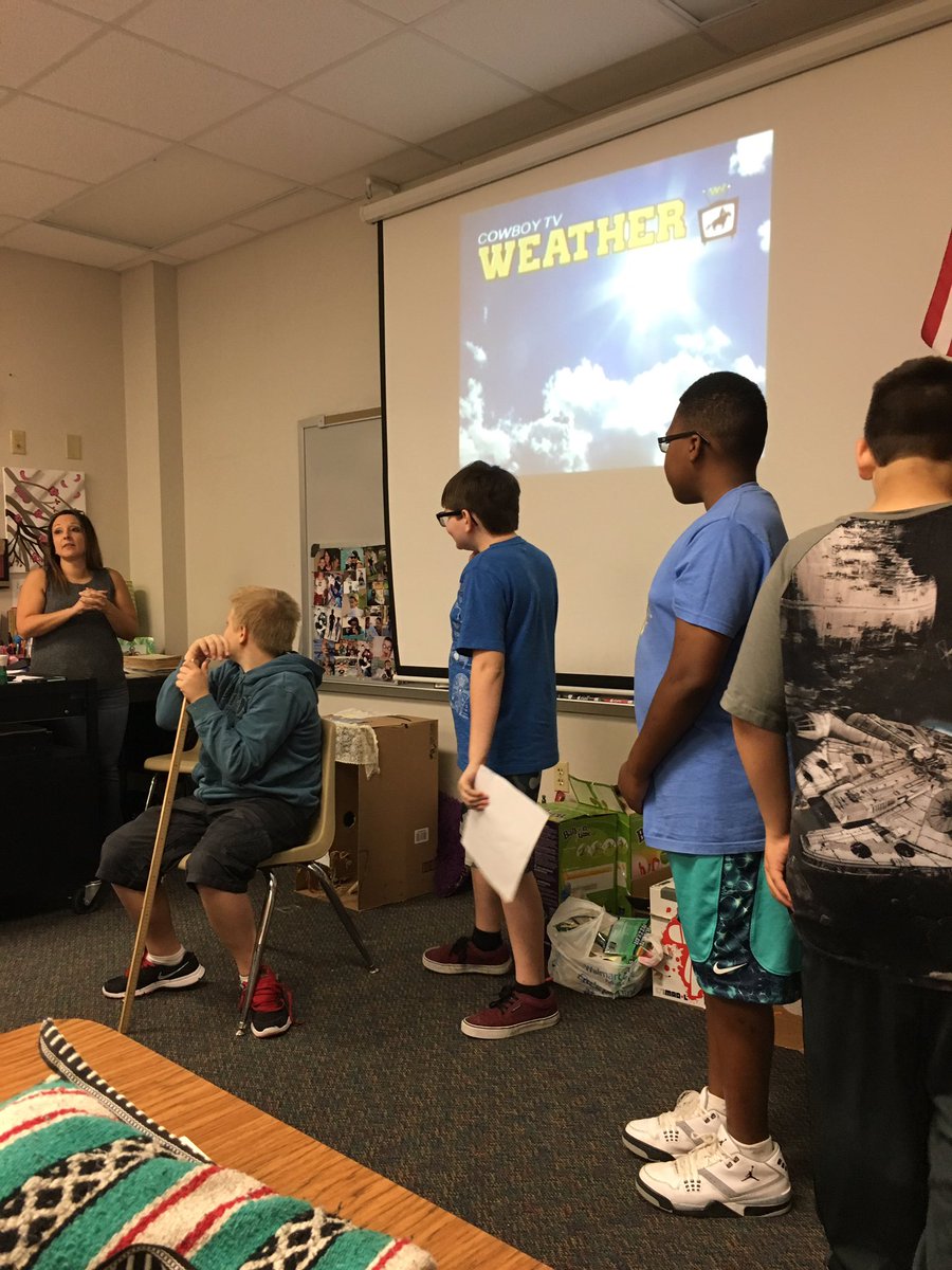 Mrs. Hoover's 5th grade science class presenting investigations involving force! #clplearns