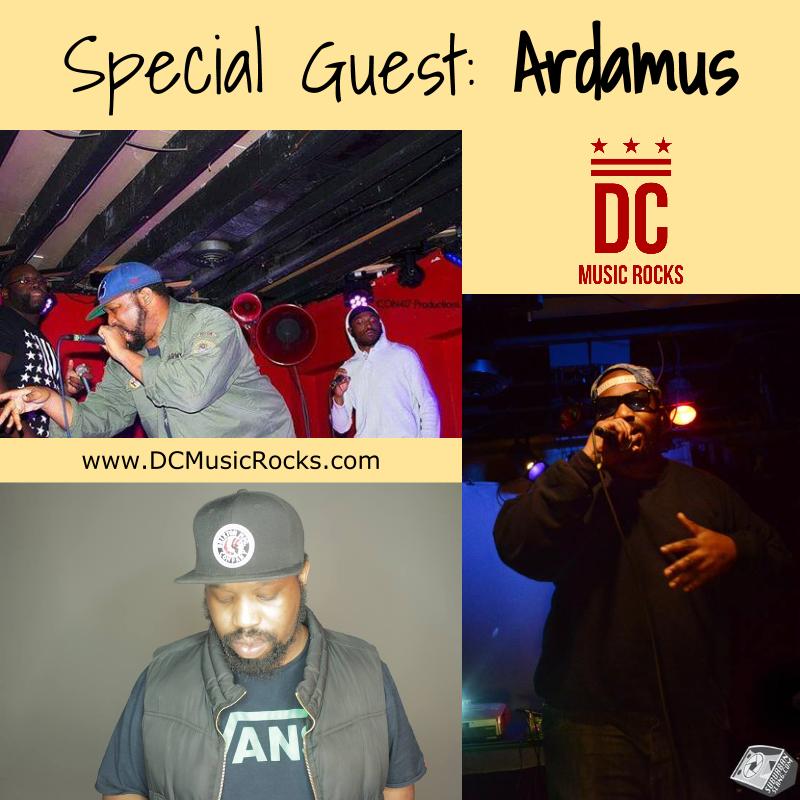 5pm! Hip Hop on <a href="/dcmusicrocks/">DC Music Rocks</a> on 96.7 FM or wera.fm.
Special Guest: DC rapper &amp; MC <a href="/Ardamus/">Jim Rickards</a> <a href="/RadioArlington/">WERA 96.7 FM</a> <a href="/arlington_media/">AIM</a>