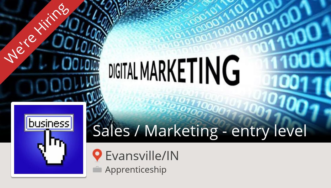 Austins_Domain's tweet photo. #Sales / Marketing - #entry level in #EvansvilleIN at #AustinsDomaincom #job https://t.co/rHzLWH0WJl https://t.co/Ae4hwnRLwc