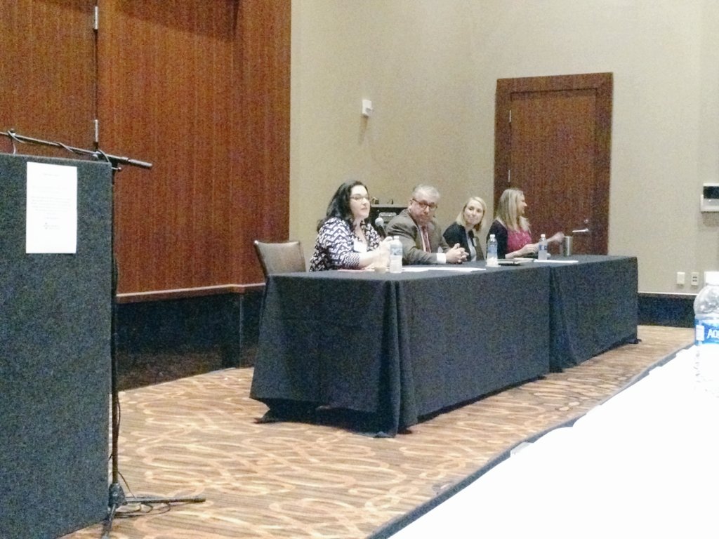 Brianne_Kistler's tweet photo. Diving right into the tough questions at @CincinnatiPRSA's TV panel: biggest pitching pet peeves.  @WCPO @WLWT @Local12 @FOX19 #PRSAMediaDay https://t.co/1BzhPCP2dS