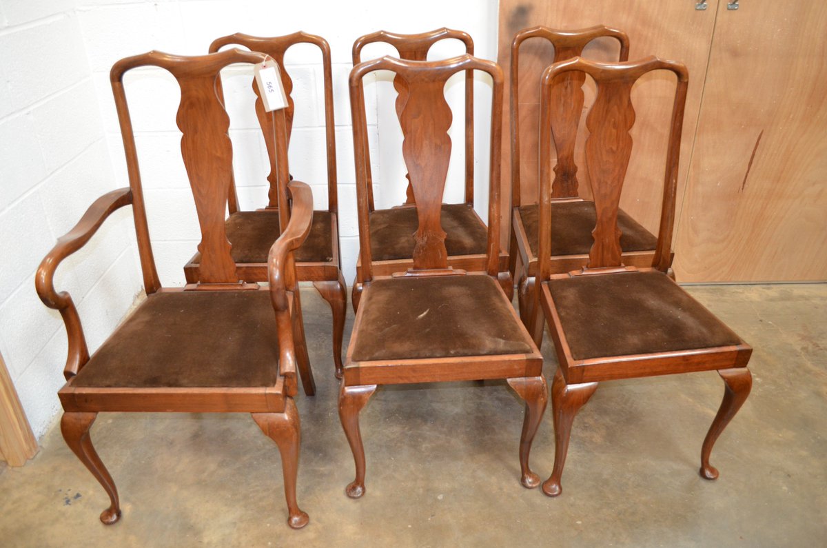 FP4UManchester's tweet photo. Six mahogany dining chairs ready to be stripped, sanded and #French #Polished #No1 #Manchester https://t.co/ZfNCltsRVt