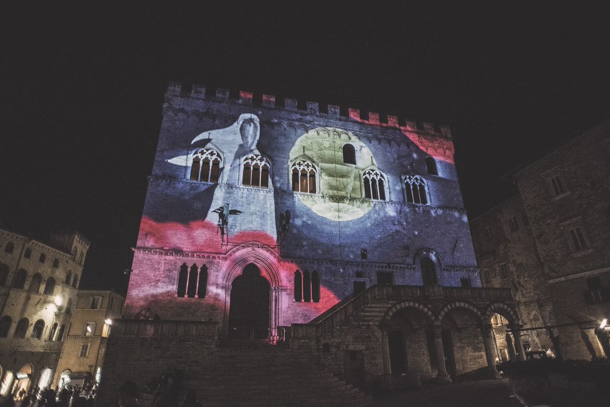 AdriVessichelli's tweet photo. Proud of my first mapping project in Perugia @sharpernight along with the great talents of @proietteria and @OOOPStudio. pics by @KRN_RGH https://t.co/jc1CKoflR1