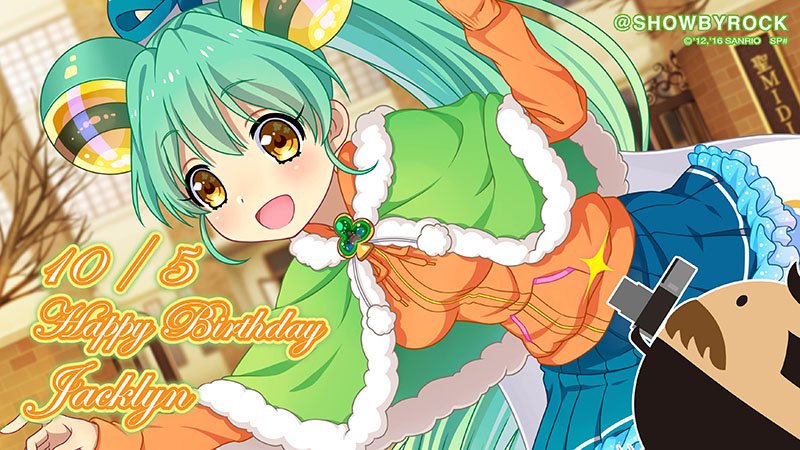Show By Rock 公式sb69 みんなありがとな うちも大人の階段をのぼっとるで 本日10 5はクリティクリスタのぴちぴちうるおいjcドラマージャクリンちゃんのお誕生日ですぞ W オタオメヤデー Sb69 Show By Rock 公式sb69 みんなありがとな うちも大人の階段をのぼっとるで 本日10 5はクリティクリスタのぴちぴちうるおいjcドラマージャクリンちゃんのお誕生日ですぞ W オタオメヤデー Sb69