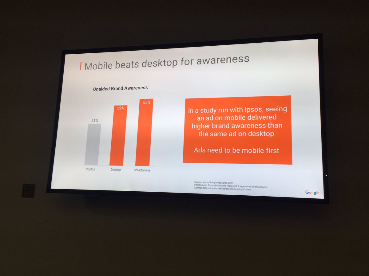 lisakaly's tweet image. #mobilefirstads - industry shifts? Values? @IABUK #googlesays