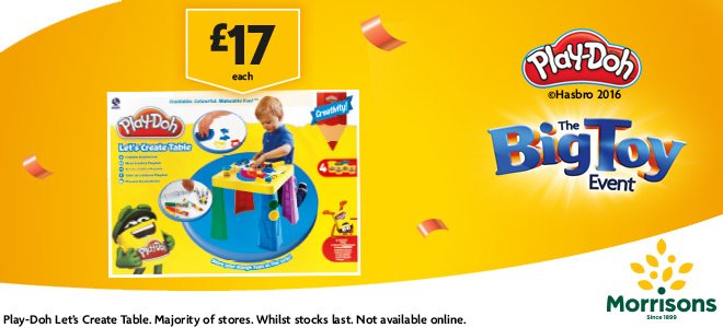 morrisons play doh