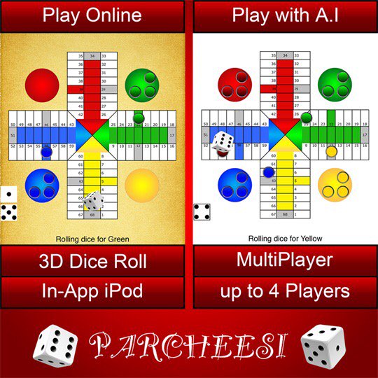 Check out Parcheesi Online Pime - free iOS Game itunes.apple.com/us/app/parchee…