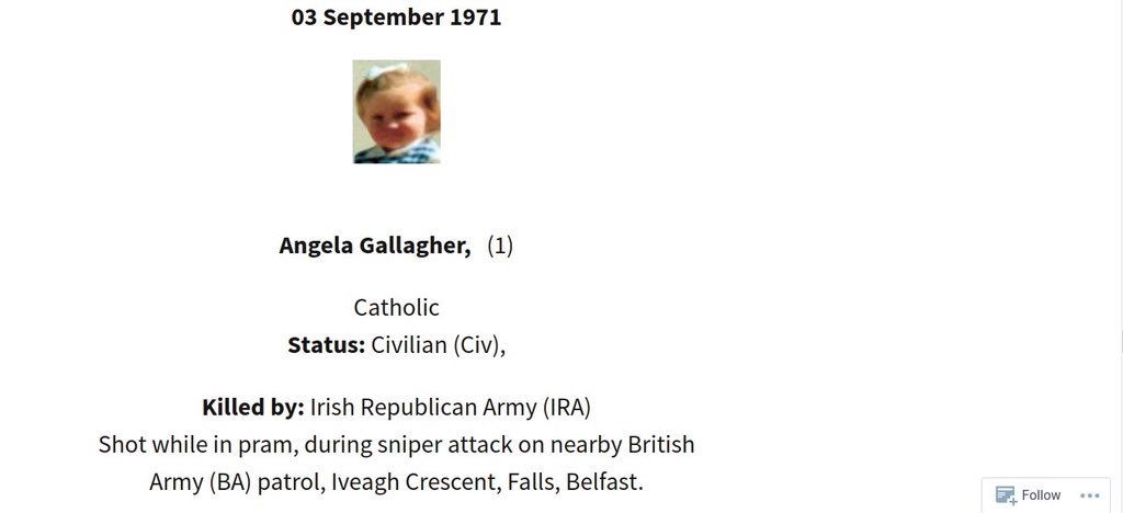 pelcid's tweet photo. @M_AndersonSF Pity this little girl didn't get the chance to grow to her full height #hypocrite #sufferthelittlechildren#innocent victims https://t.co/WSXtoW7LO2