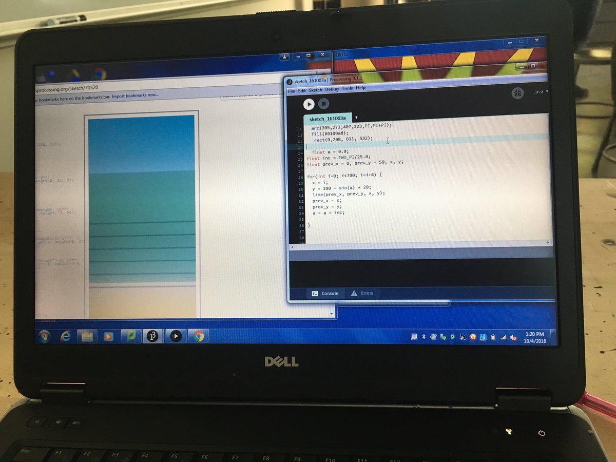 melig_HTHCV's tweet photo. Being creative by using my curiosity to create ocean waves to represent joy🌊🌅#EngineeringHTHCV #Curiosity #creative https://t.co/tNtuJwbWCv