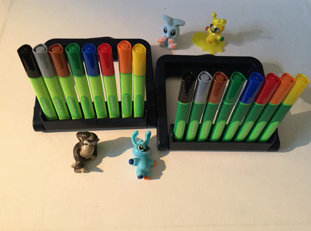 CharlysTestwelt's tweet photo. Klick, Klick – Colourklick – der Link-It
 #duoschreibundspiel   #schneider   #fasermaler   #fineliner
https://t.co/LL1huDLPBo https://t.co/JSvMLyFYjs
