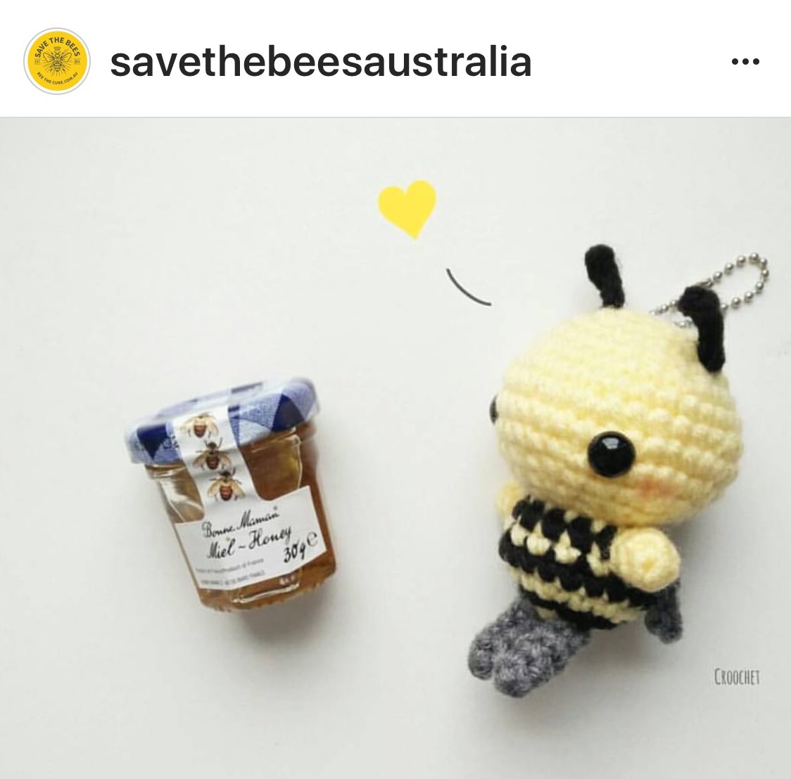 LovelyBeKnits's tweet photo. Save The Bees!! @savethebeesaus https://t.co/EKGii0szVB