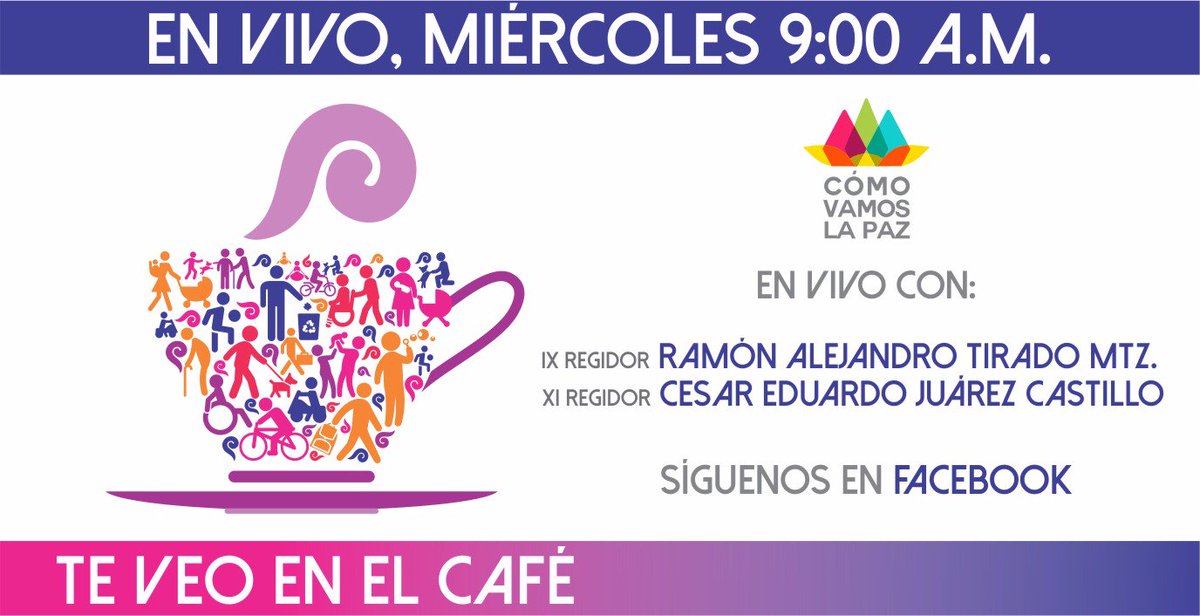 ComoVamosLaPaz's tweet photo. Mañana miercoles no se pueden perder la entrevista con #CesarJuarez y #AlejandroTirado del @XVaytoLPZ https://t.co/ys30kqka5Z