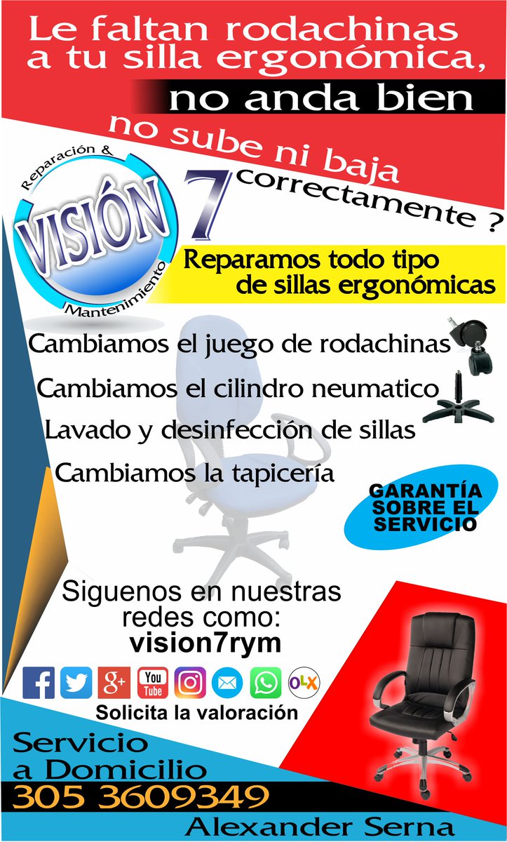 visionsieterym's tweet photo. #Vision7 siempre pensando en tu comodidad https://t.co/CmF5mHVr9n