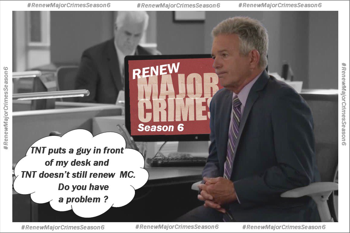 HOUY3's tweet photo. @tntdrama #RenewMajorCrimesSeason6 ...with Andy alive and well (we love Andy and we love Tony 💜) and we love MC @RealTonyDenison https://t.co/EYN7M2k7C2