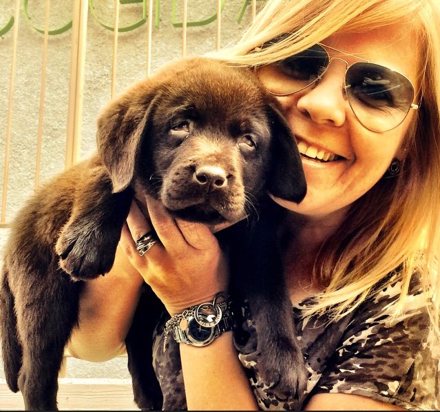 YAYIRDA's tweet photo. 😘🐶#DíaMundialdelosAnimales 🐶😘🐶😘 #BALDI 😍 https://t.co/uxAmhDkzY0