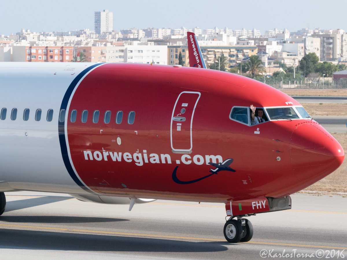 ALCspotters's tweet photo. @callumodonnell from @Fly_Norwegian landed @ALC_Airport at #ALCopendaySpotters 30/09/2016, #Thanks - Landed LEAL? Want your photo? #JustAsk! https://t.co/rnxlP3Phk6