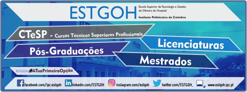 ESTGOH_'s tweet photo. Link: https://t.co/mcSKodfJxd
#ESTGOH #ATuaPrimeiraOpção #IPC https://t.co/kKowvLELD0