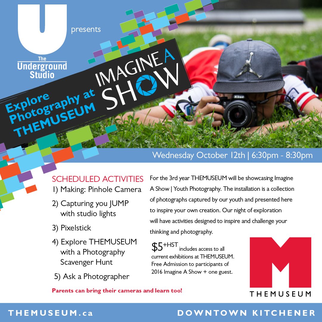 THEMUSEUM's tweet image. We're pleased to welcome @ImagineAShow back to THEMUSEUM. Join us for a hands-on activity