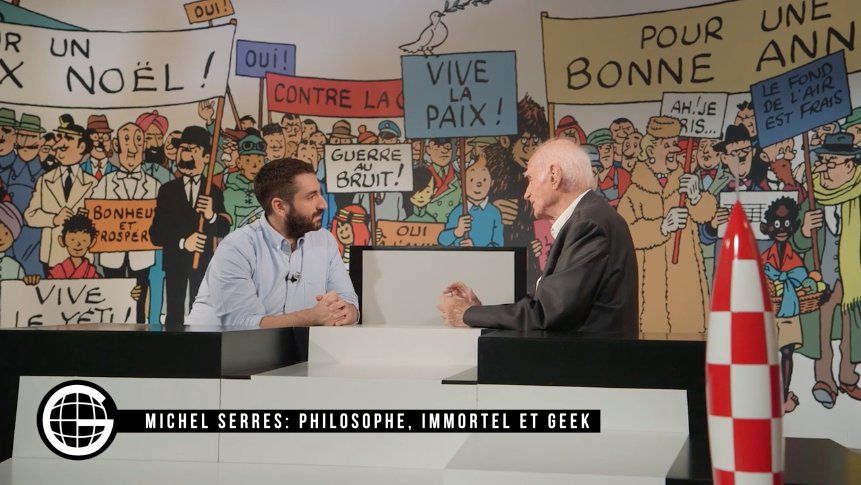 La grosse version de l'interview de #MichelSerres au #GrosJournal, c'est tout de suite sur @CliqueTV !

⏯ clique.tv/la-grosse-vers…