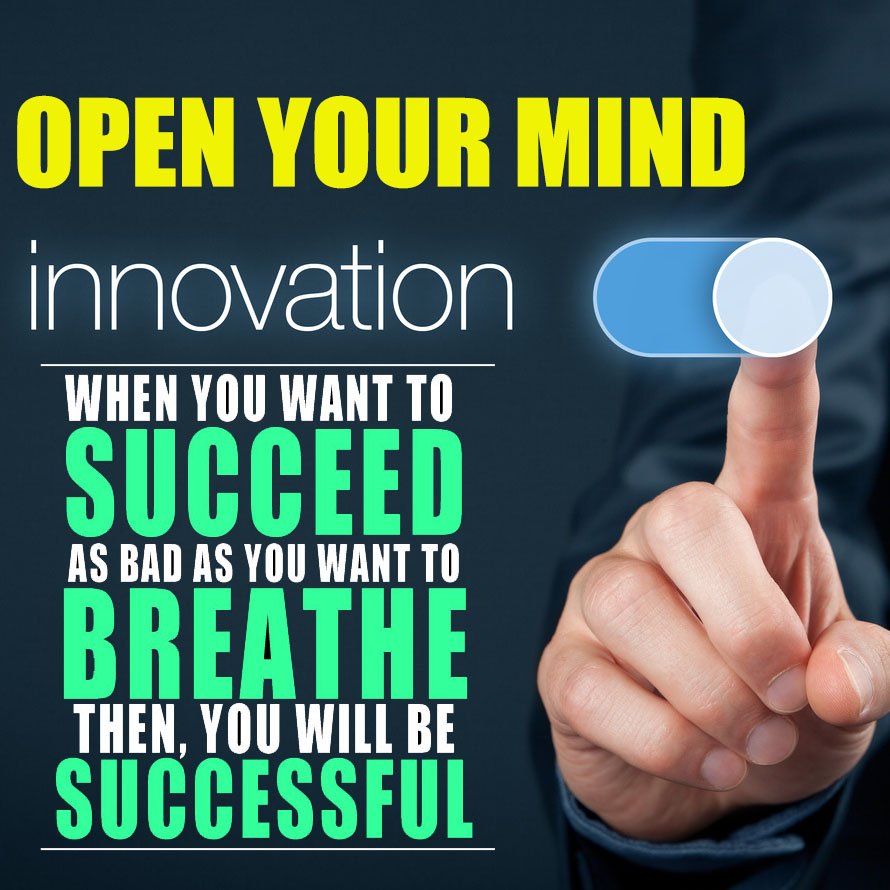 InnovateQuotes's tweet photo. Open your mind in order to INNOVATE
#openmind #openyourmind #thinkinnovate #thinksuccess https://t.co/OwdnlUCGim