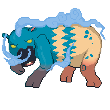 deletedFragment's tweet photo. Caventus, another of Caviihog's final ascensions. This one looks a bit more menacing. 
#pixelart #gamedev #indiegame #games #indiedev https://t.co/xJ2lbdFr6u