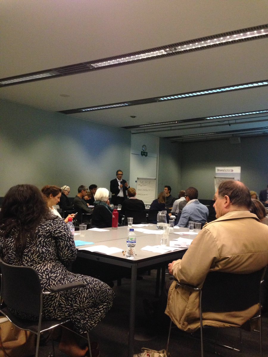 GeorgeNHammond's tweet photo. "Campaigning without relationships fails" says Maurice Glasman at #ourmoneyourcity event with @ShareActionUK and @CompassOffice https://t.co/qIAQs3Hc68