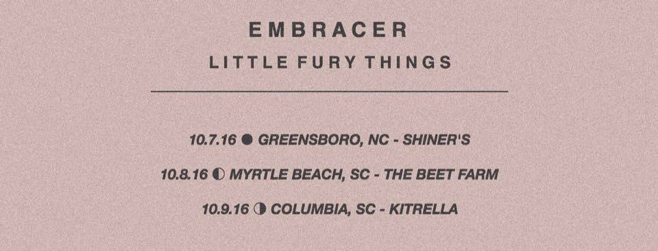 So stoked on this. If you're in any of these cities come see us with Embracer!
