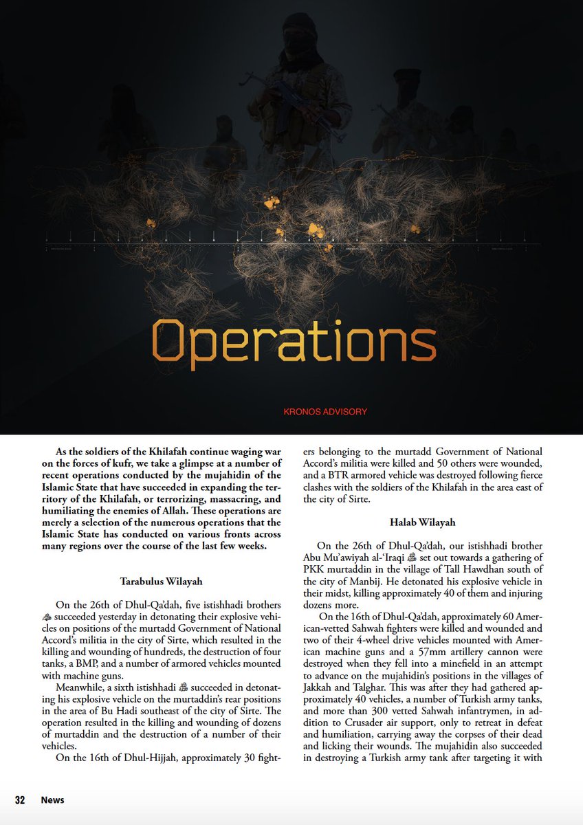 MichaelSSmithII's tweet photo. In Rumiyah is. 2, IS again claims credit for Minnesota attack in section re "operations," but does not claim #Rahami's attack(s) in NY (NJ) https://t.co/JWOWQI6qVN