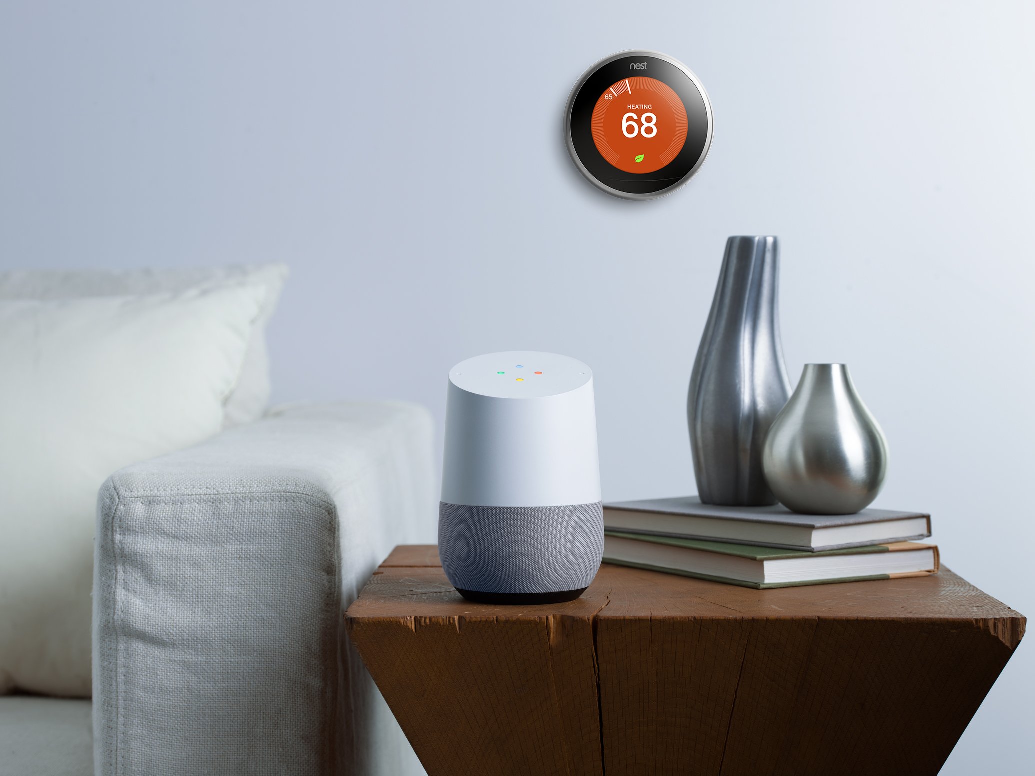 Does nest thermostat work with store google home
