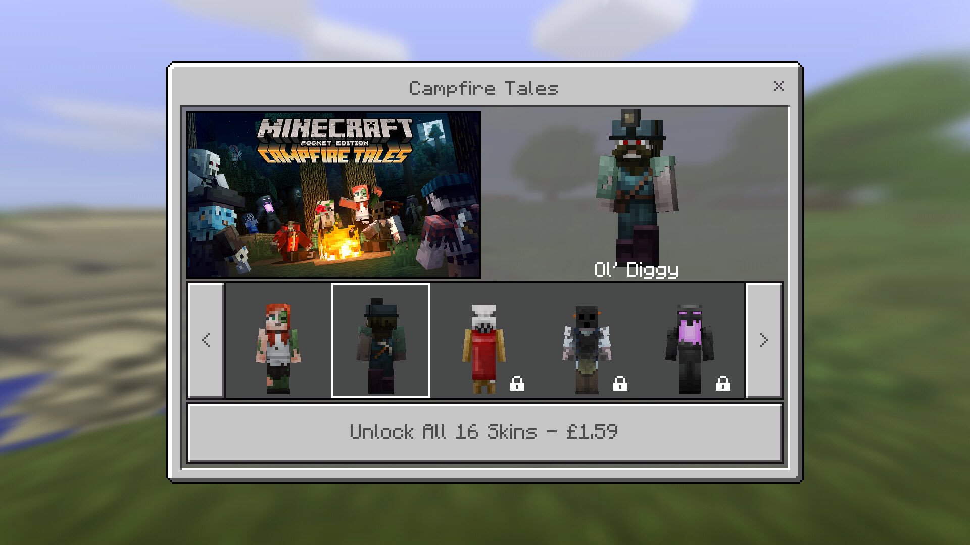 Minecraft News A 0 15 10 Update Is Rolling Out For Mcpe On All Platforms And Includes A Campfire Tales Skin Pack Go Update And Have Some Spooky Fun T Co Qldnx9o5cx