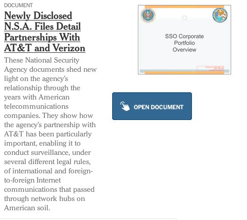 Snowden's tweet image. With @Verizon buying @Yahoo, who was revealed today to be spying on all of their customers, this seems relevant. nytimes.com/2015/08/16/us/…