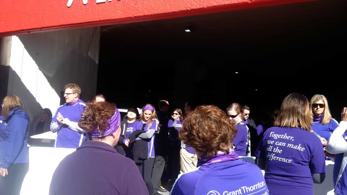 Kathyvanderkooi's tweet photo. Ready set go Halifax. #makingstepscount2016 https://t.co/FZJwfgkWEt